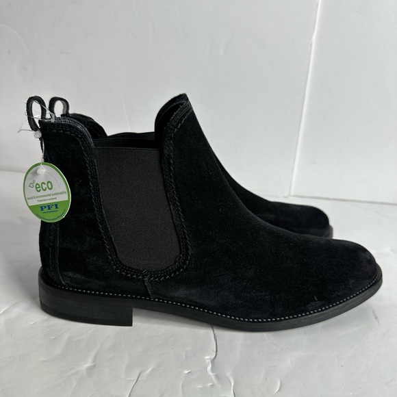 NWT Paul Green Jax Women Black Suede Chelsea Boots size 5.5 - Picture 1 of 7